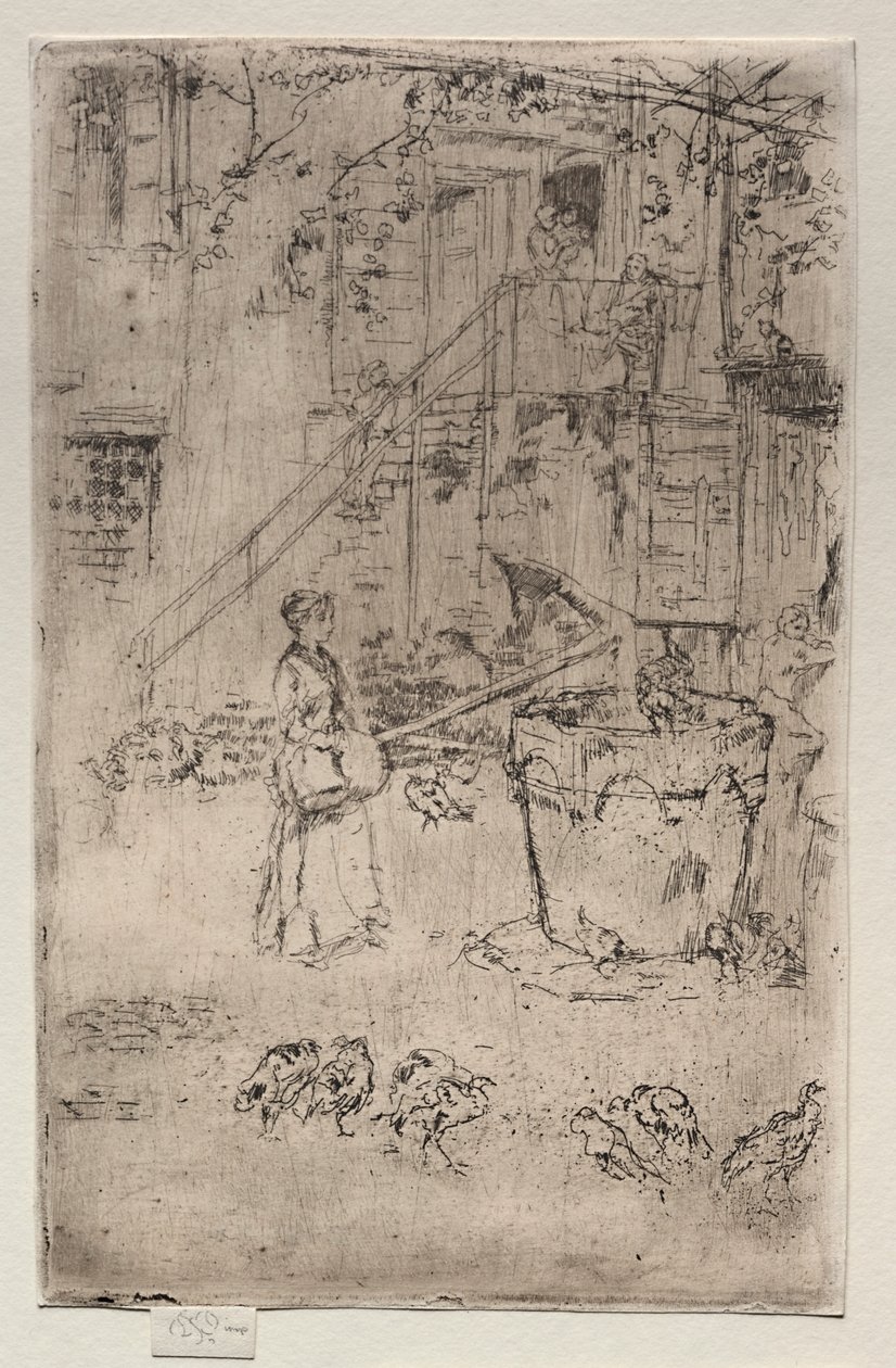 Tyrkiene, 1886. av James Abbott McNeill Whistler
