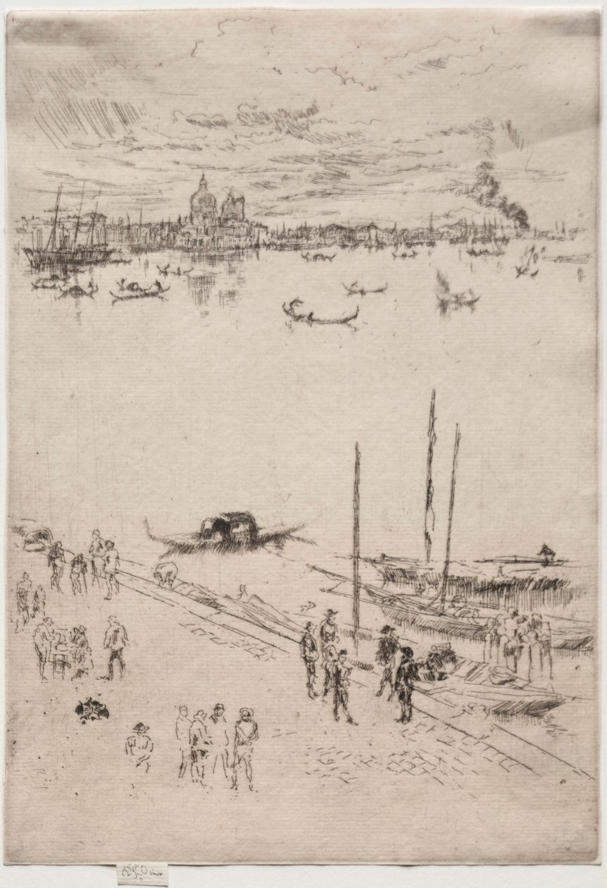 Oppreist Venezia. av James Abbott McNeill Whistler
