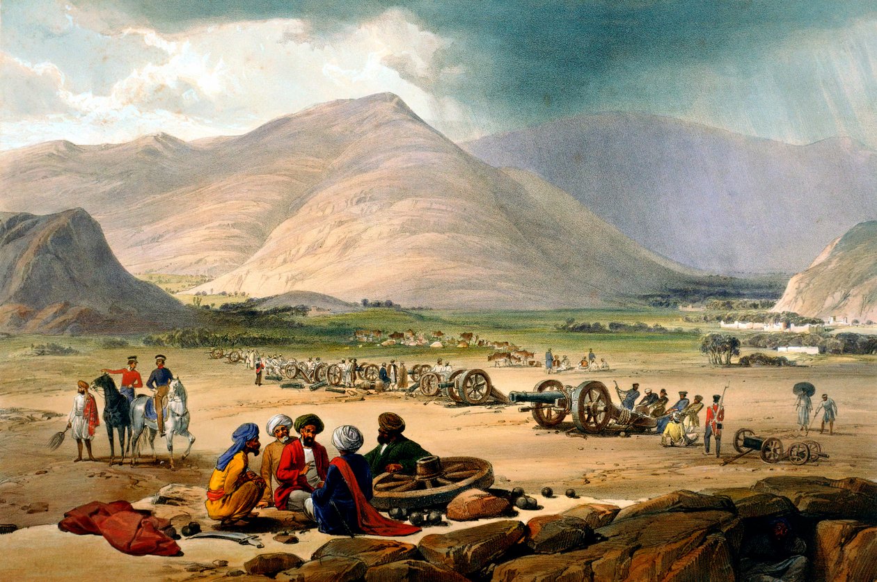 Første anglo-afghanske krig, 1838-1842 av James Atkinson