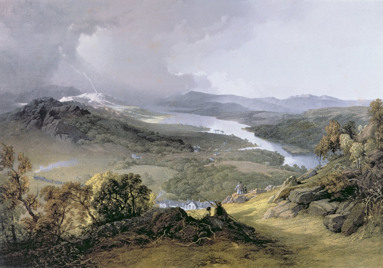 Windermere: fra Orrest Head av James Baker Pyne