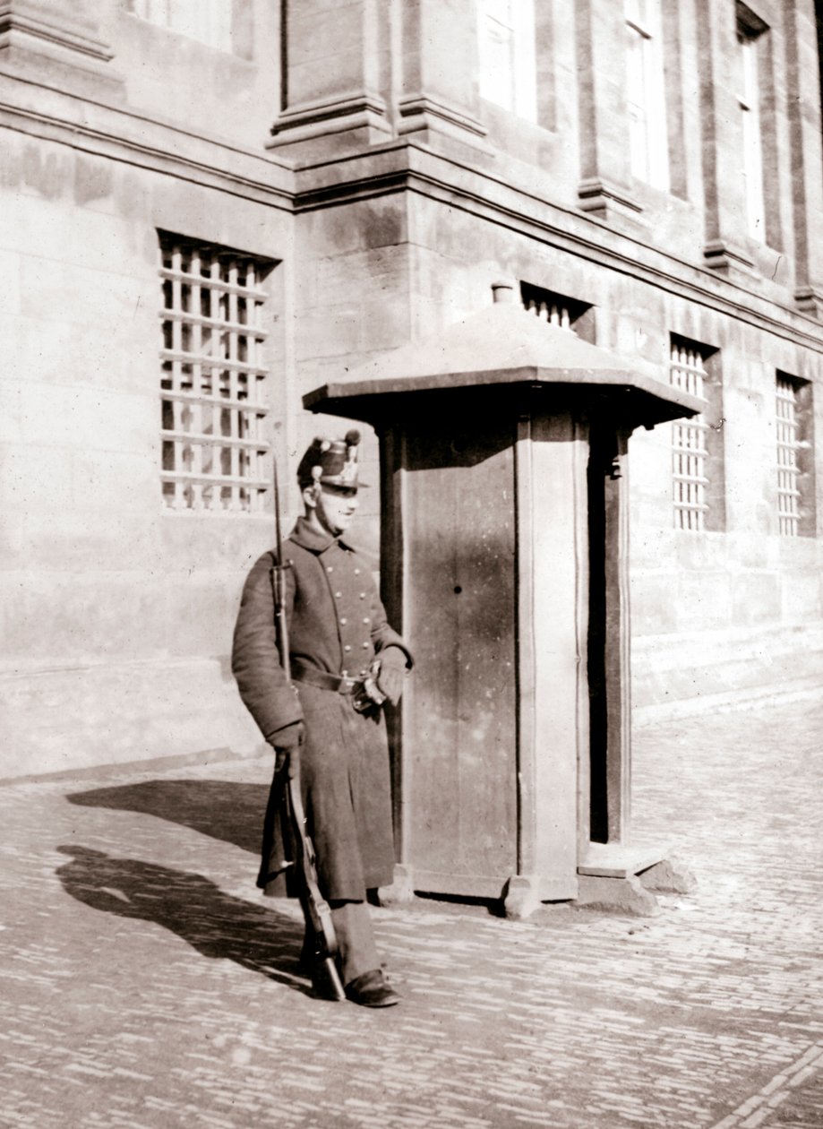 Guard, Brussel, 1898. av James Batkin