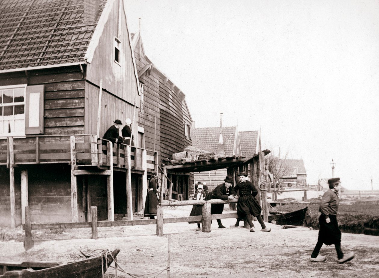 Marken Island, Nederland, 1898 av James Batkin