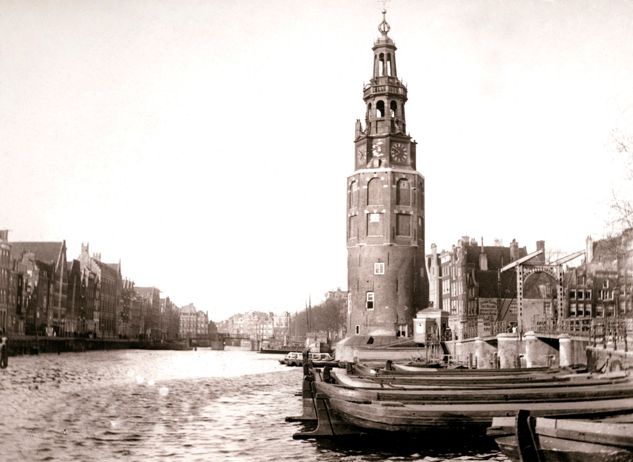 Montelbaanstoren, Amsterdam, 1898. av James Batkin