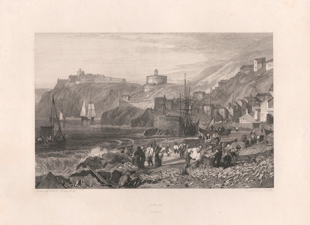 St. Mawes, Cornwall av James C. Allen