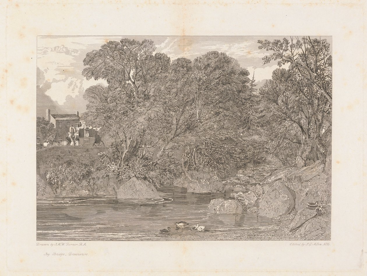 Ivy Bridge, Devonshire av James C. Allen