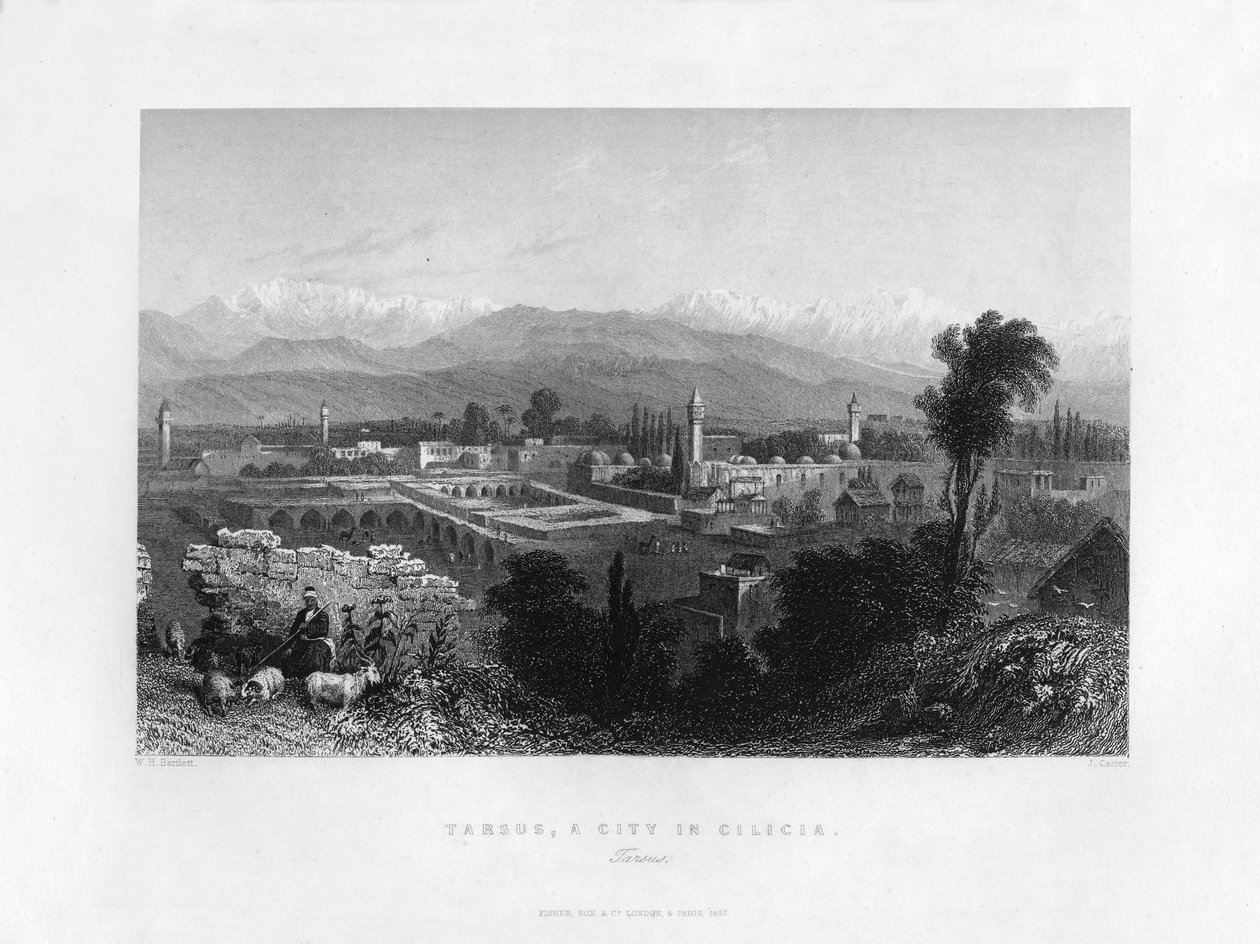 Tarsus, Tyrkia, 1841. av James Carter