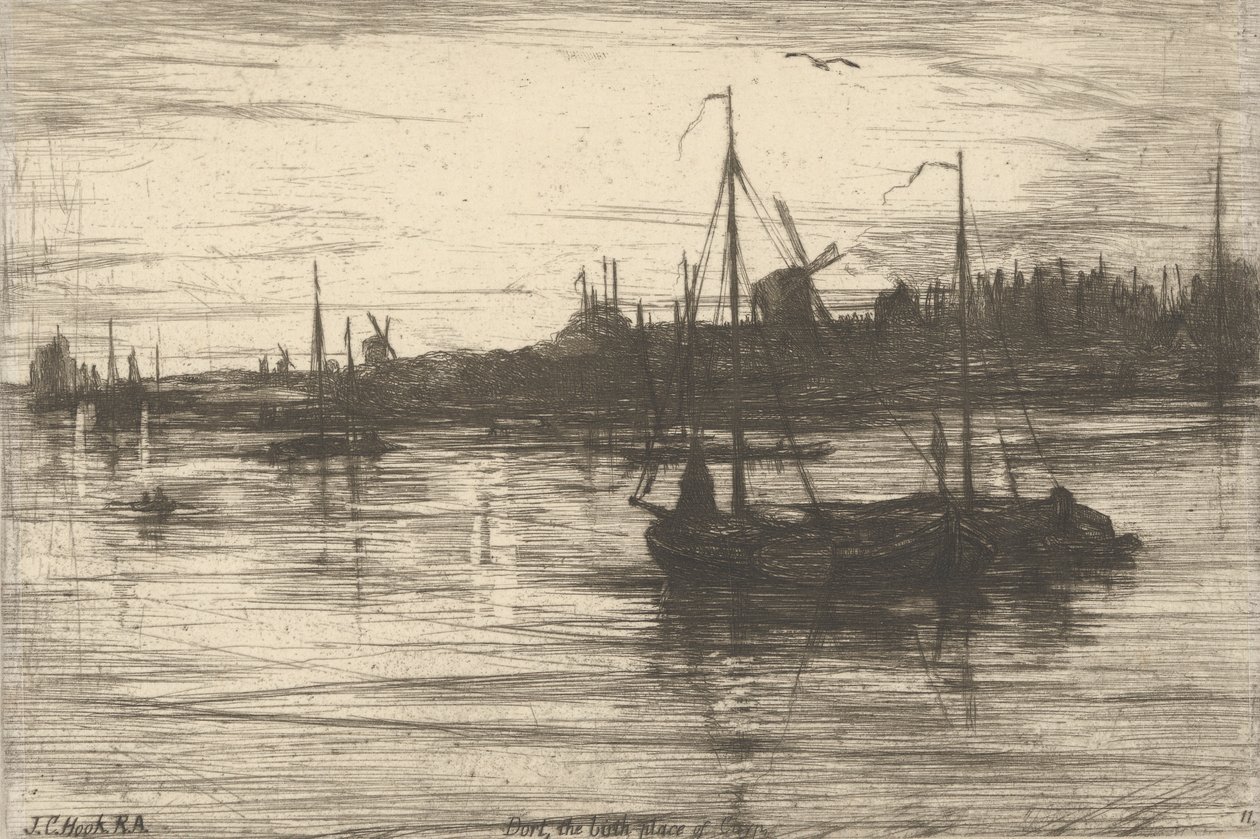 Dort, fødestedet til Cuyp av James Clarke Hook