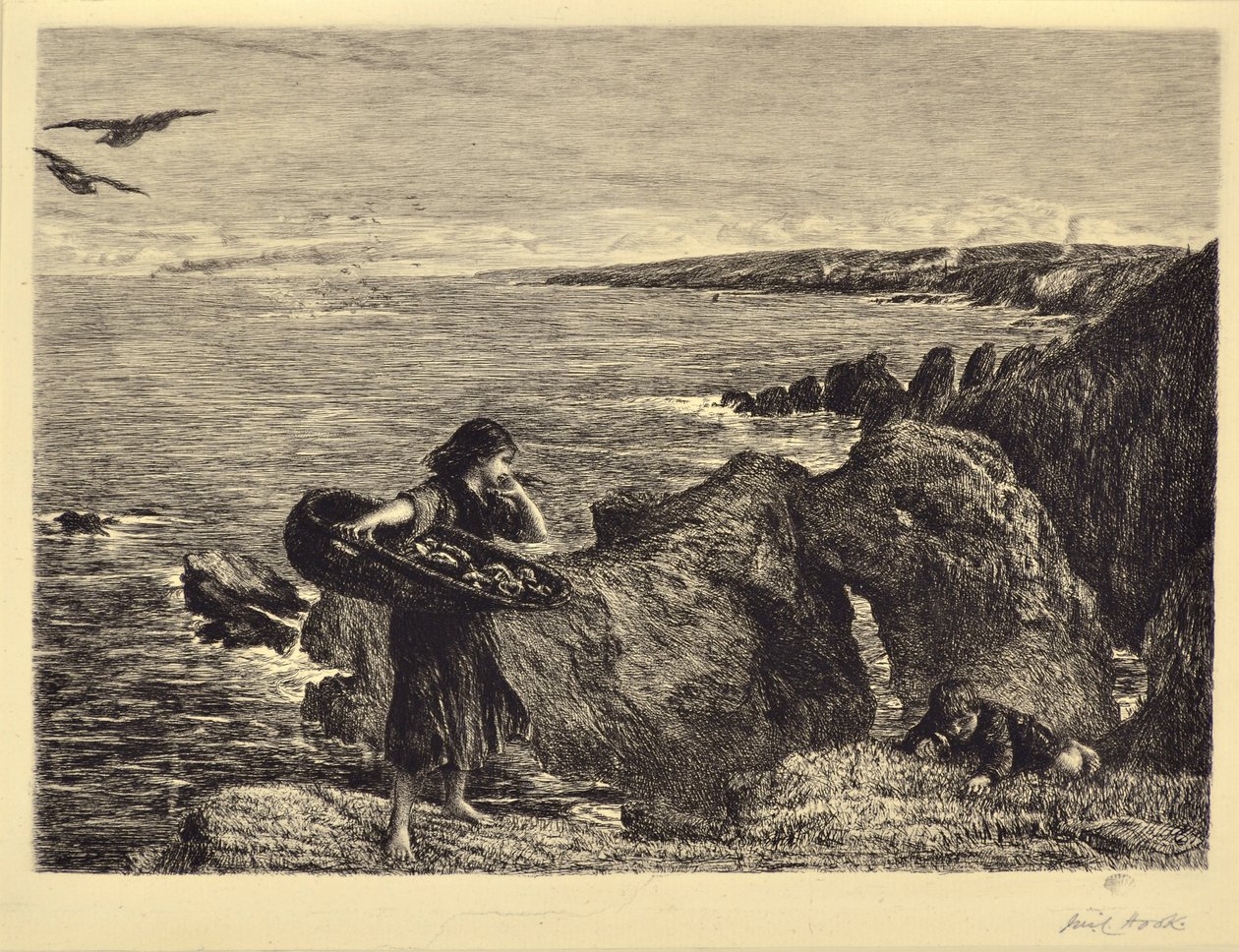 Fiskerbarna av James Clarke Hook