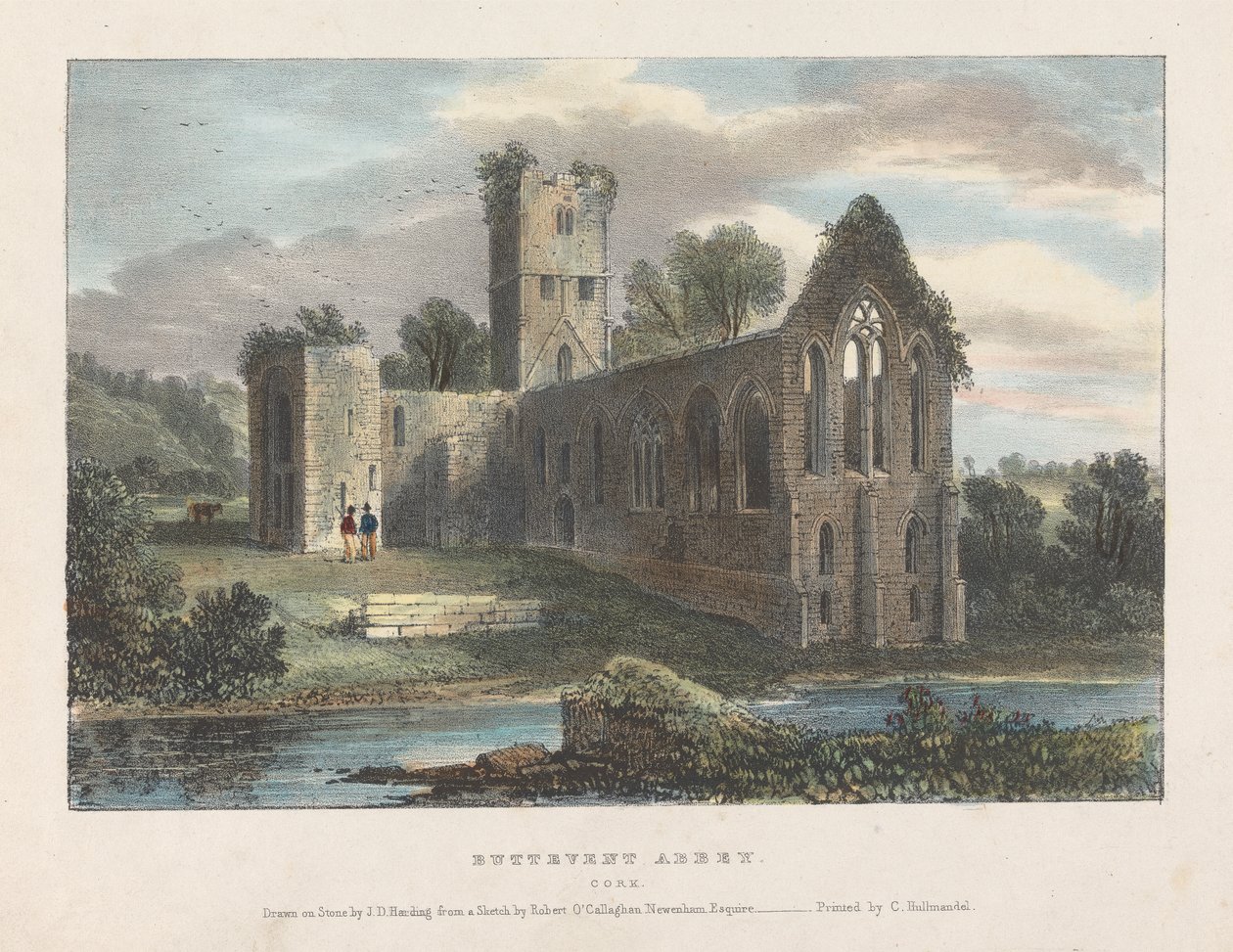 Buttevent Abbey av James Duffield Harding