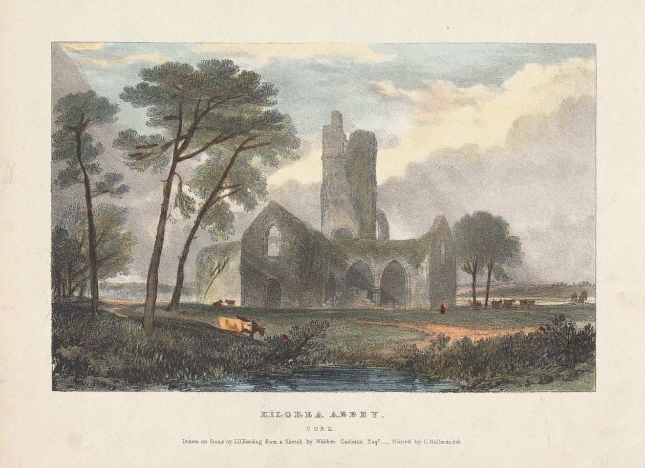 Kilcrea Abbey av James Duffield Harding