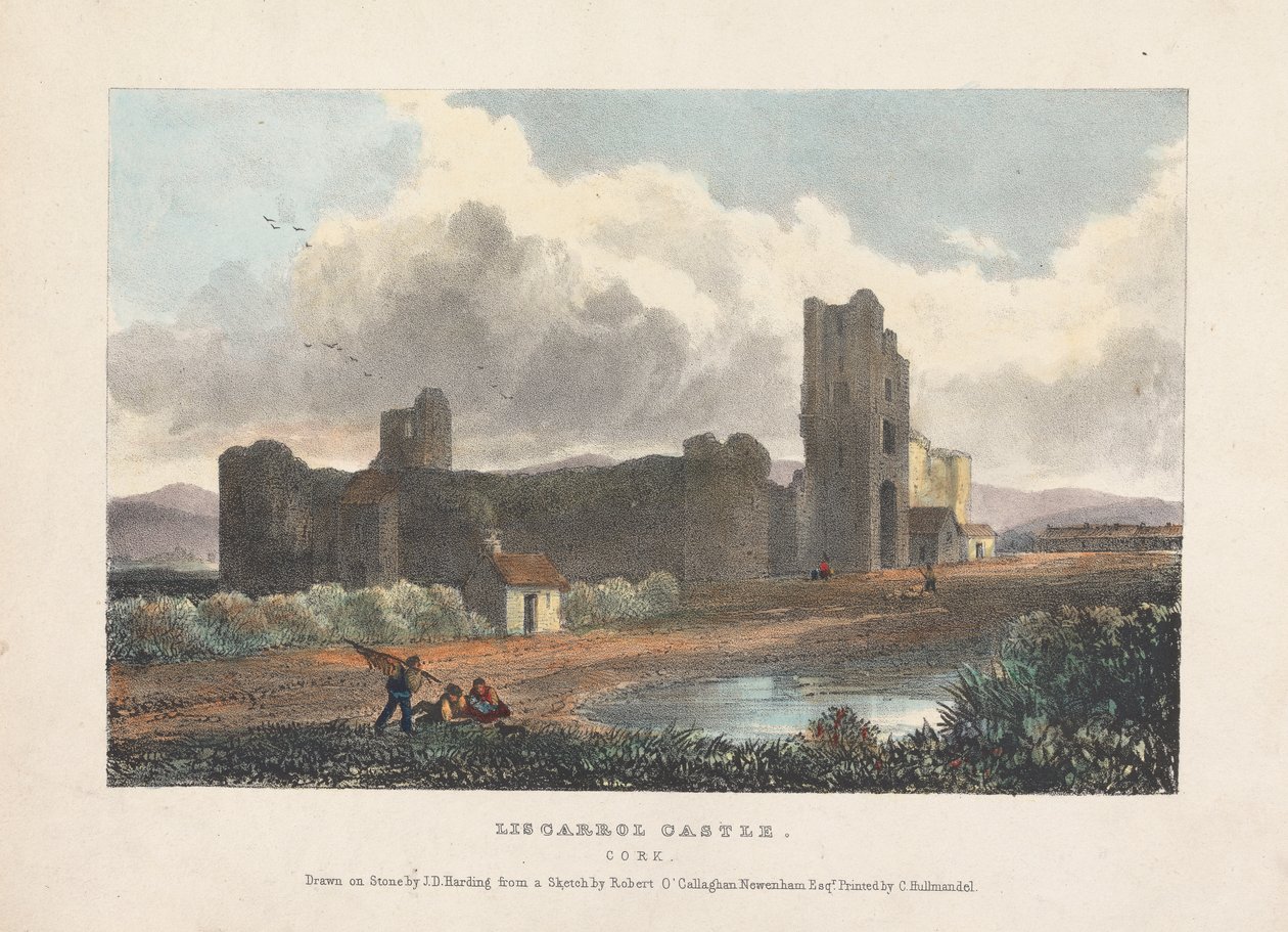 Liscarrol slott av James Duffield Harding