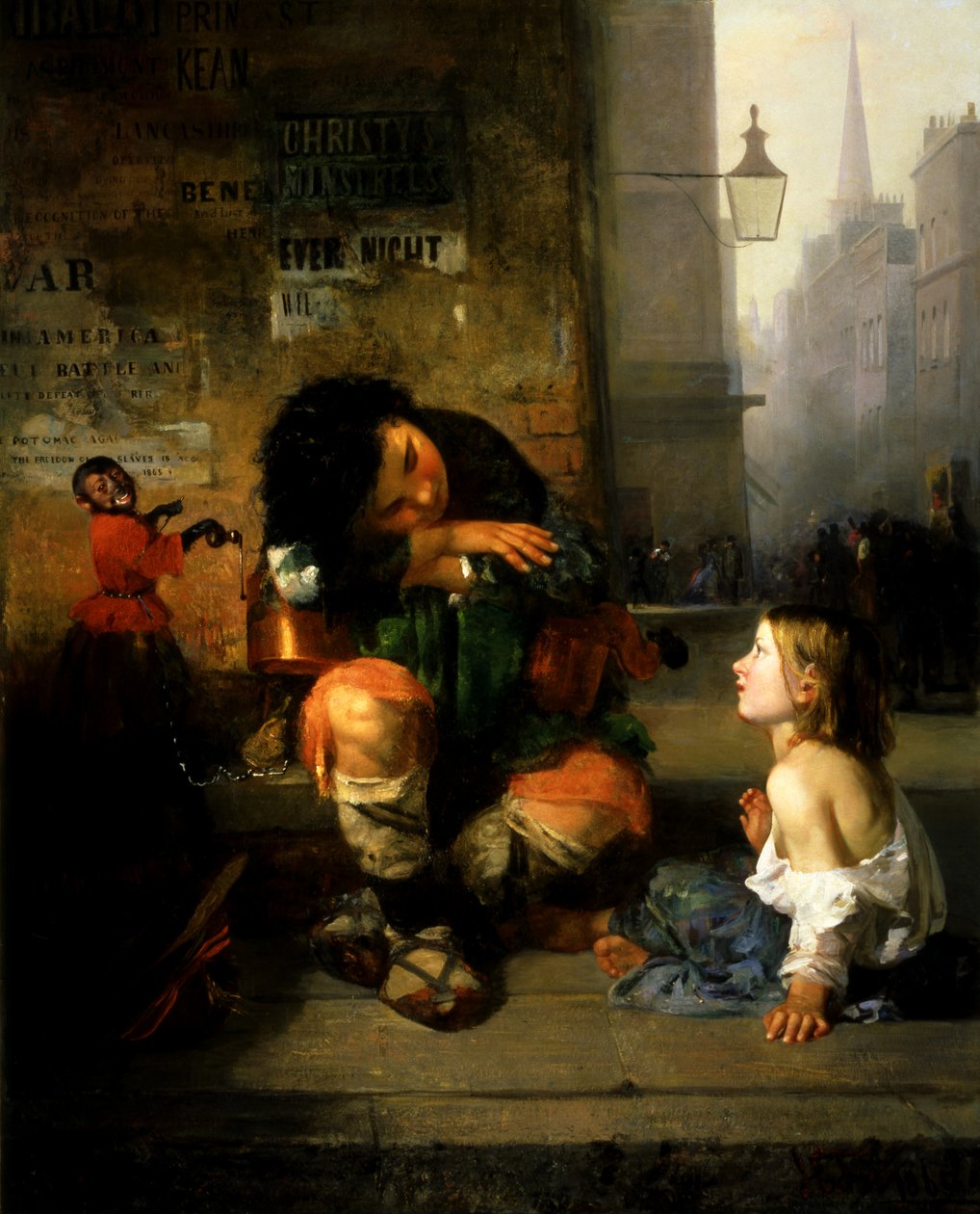 The Savoyard Boy i London, 1865. av James Edward Freeman