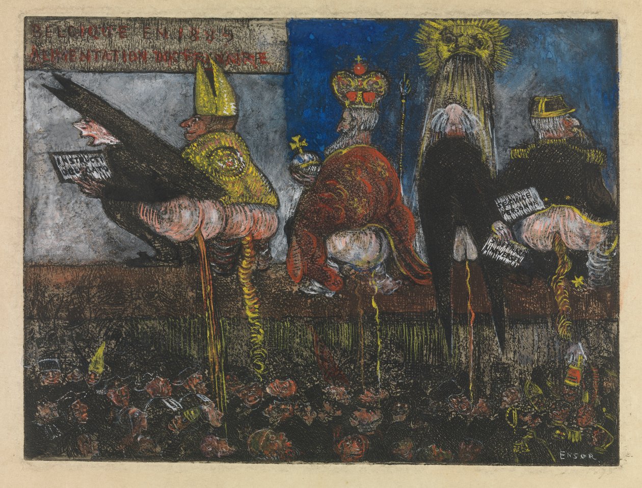 Læremessig næring av James Ensor