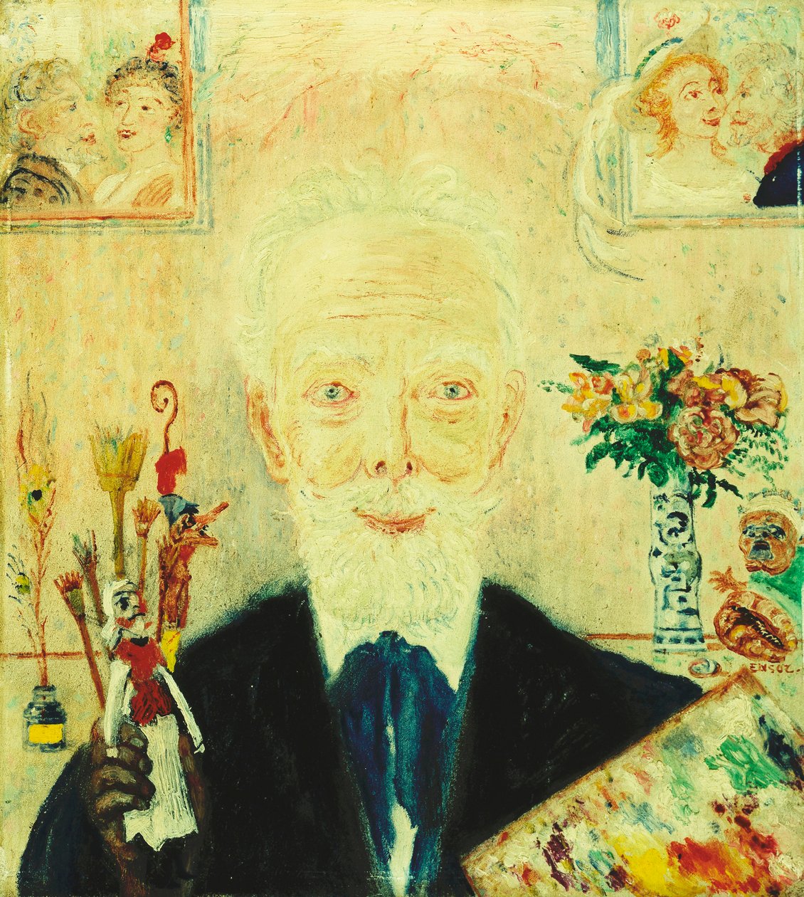 Selvportrett; Autoportrett av James Ensor