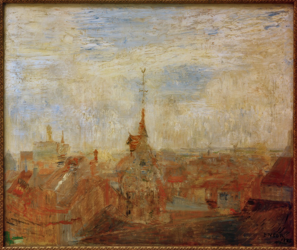Dine tak i Oostende av James Sidney Ensor