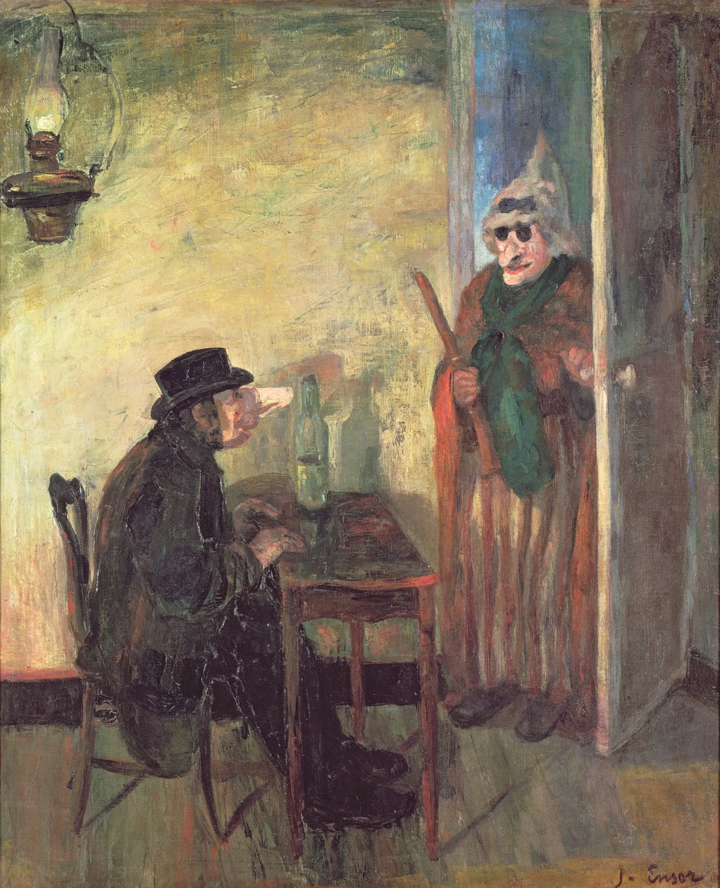 De skandaliserte maskene av James Ensor