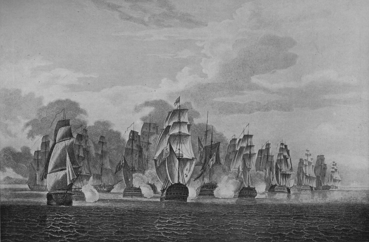 En abortiv invasjon av Irland, c1799 av James Fittler