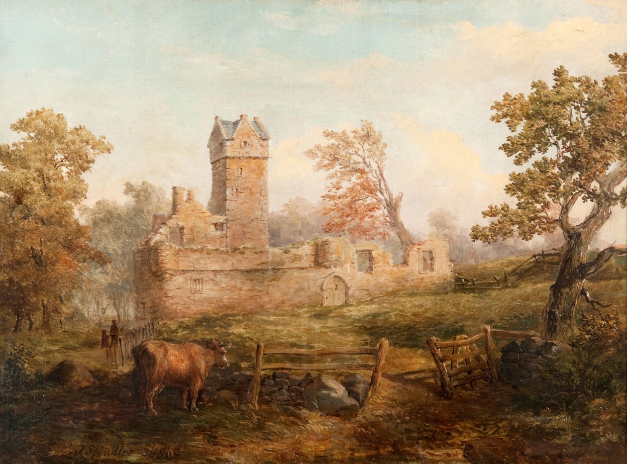 Hovedslottet av James Gustavus Hope Spindler