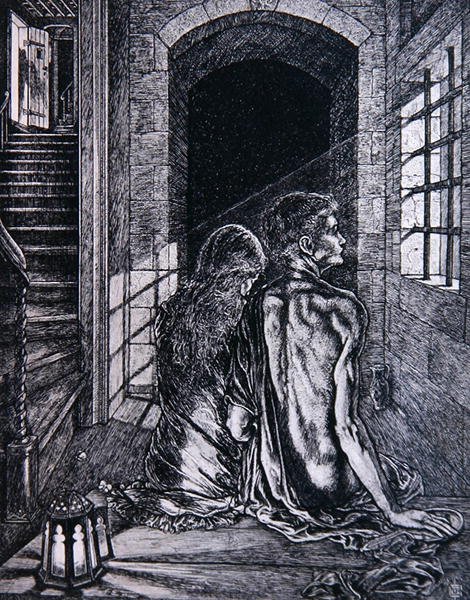 Aspirasjon (etsing) av James Guthrie