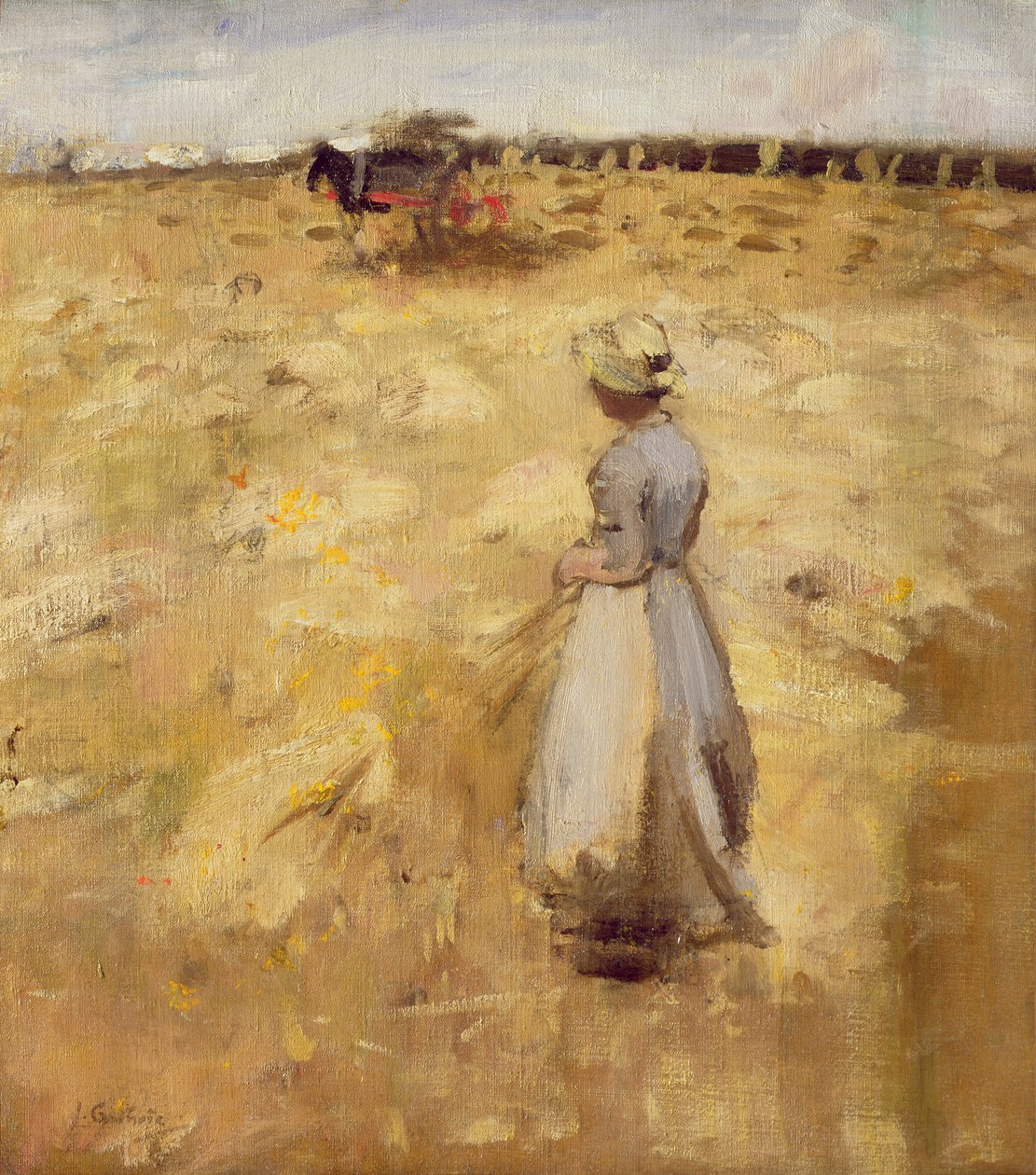 Feltarbeidere i Lothian, 1883 av James Guthrie