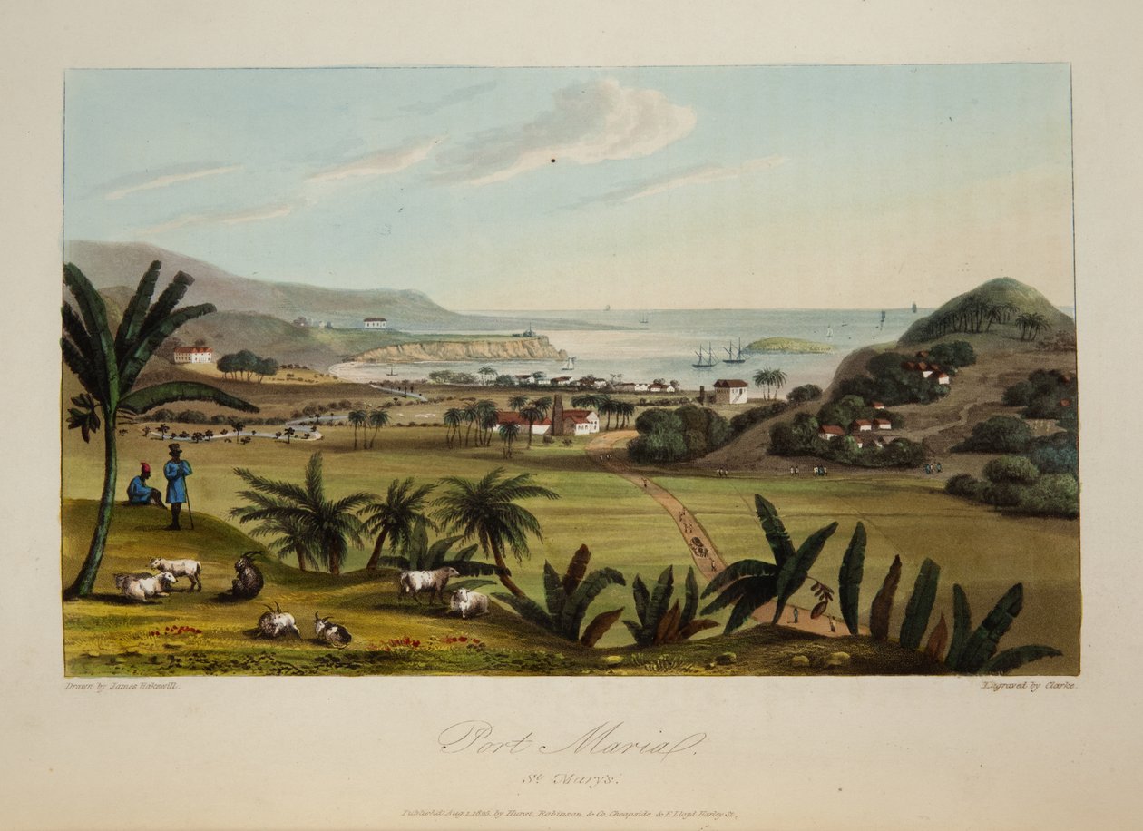 Port Maria, St. Mary's av James Hakewill