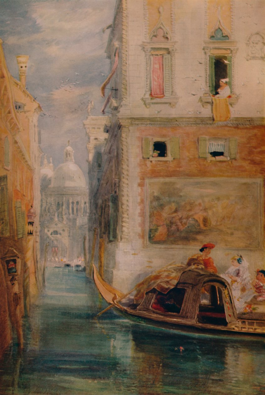 Gondolen, Venezia, 1865, 1935 av James Holland