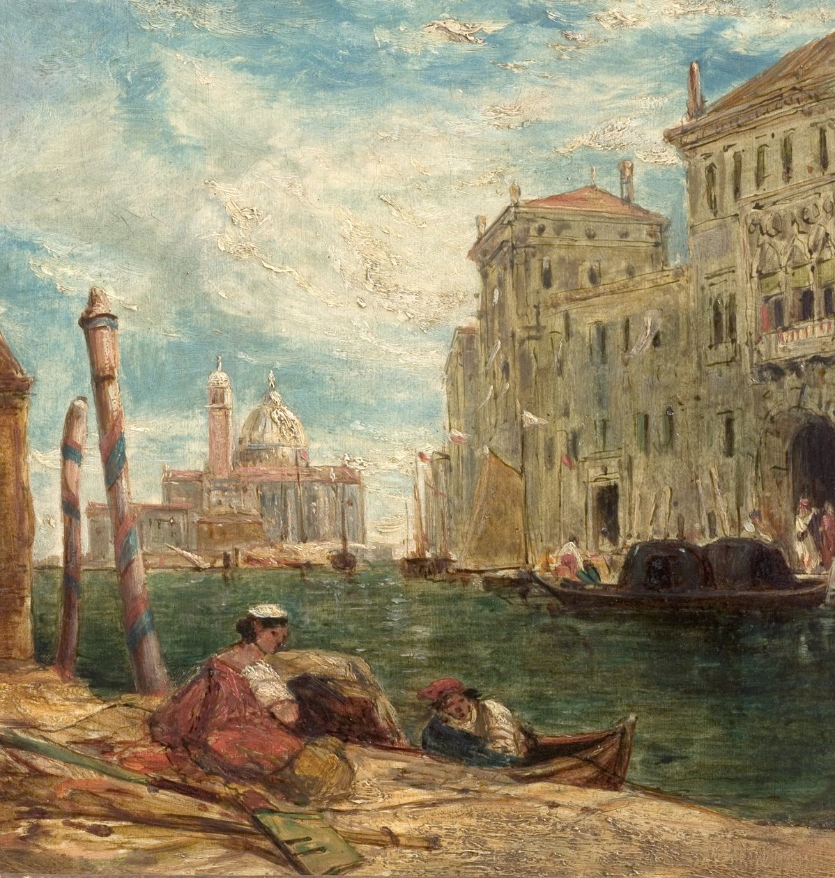 Utsikt i Venezia, Italia av James Holland