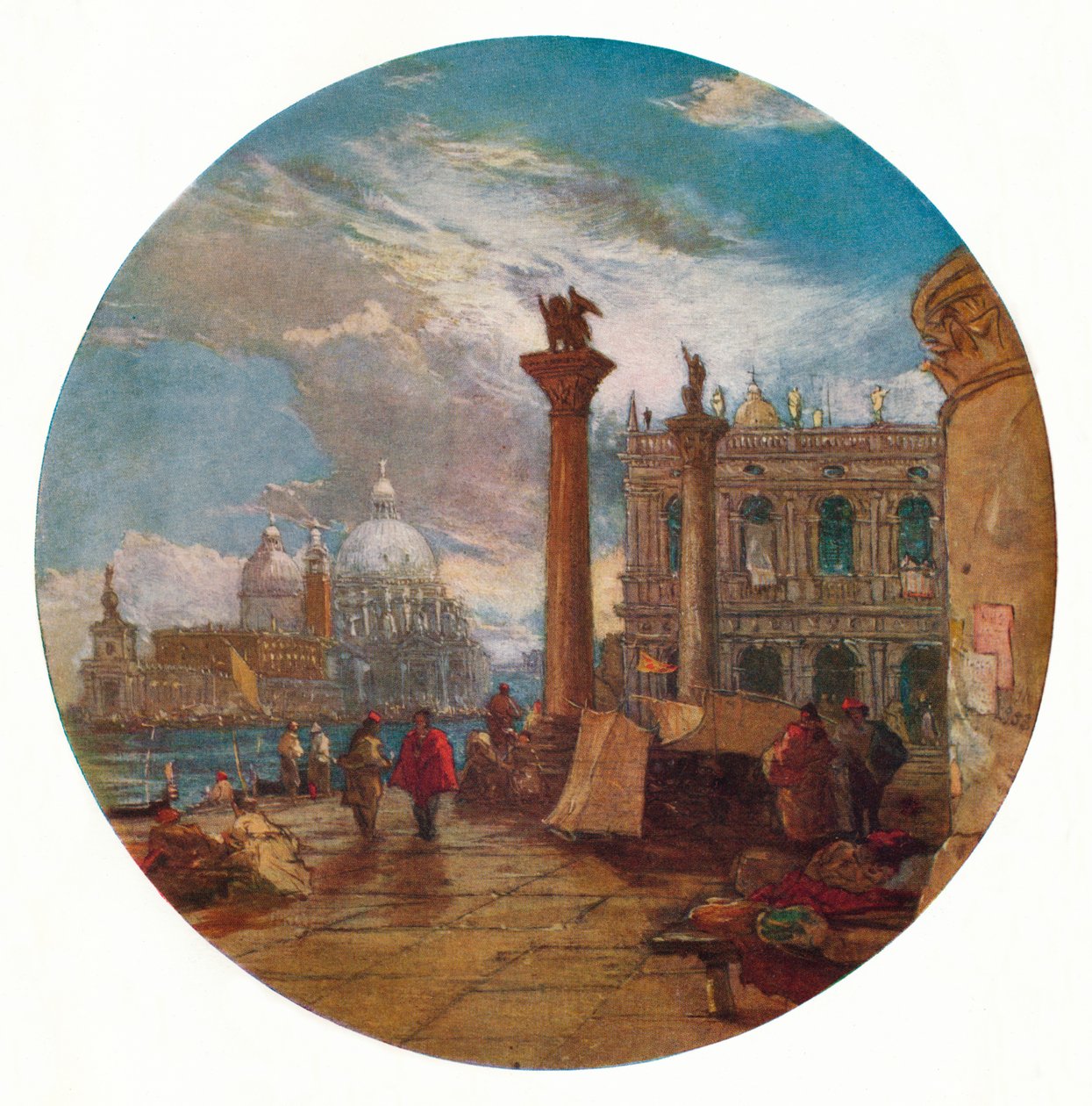 Utsikt i Venezia, c1853. av James Holland
