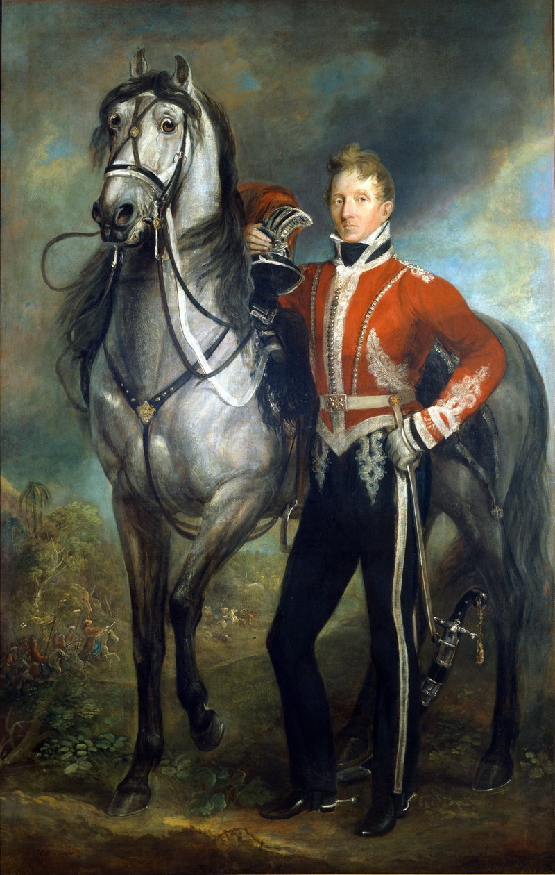 Major George Cunningham (1783-1838) ca. 1820 av James Howe