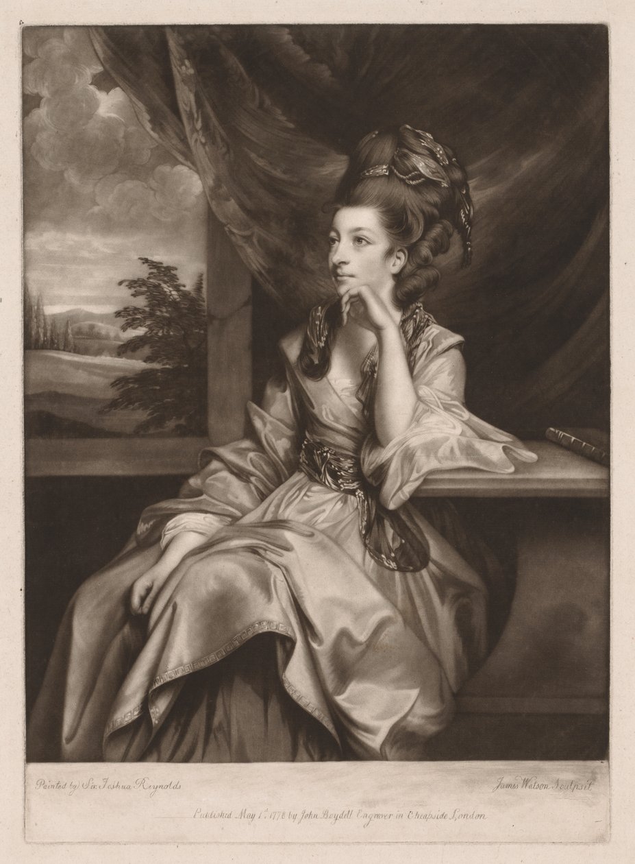 Catherine Bunbury, 1778. av James I. Watson