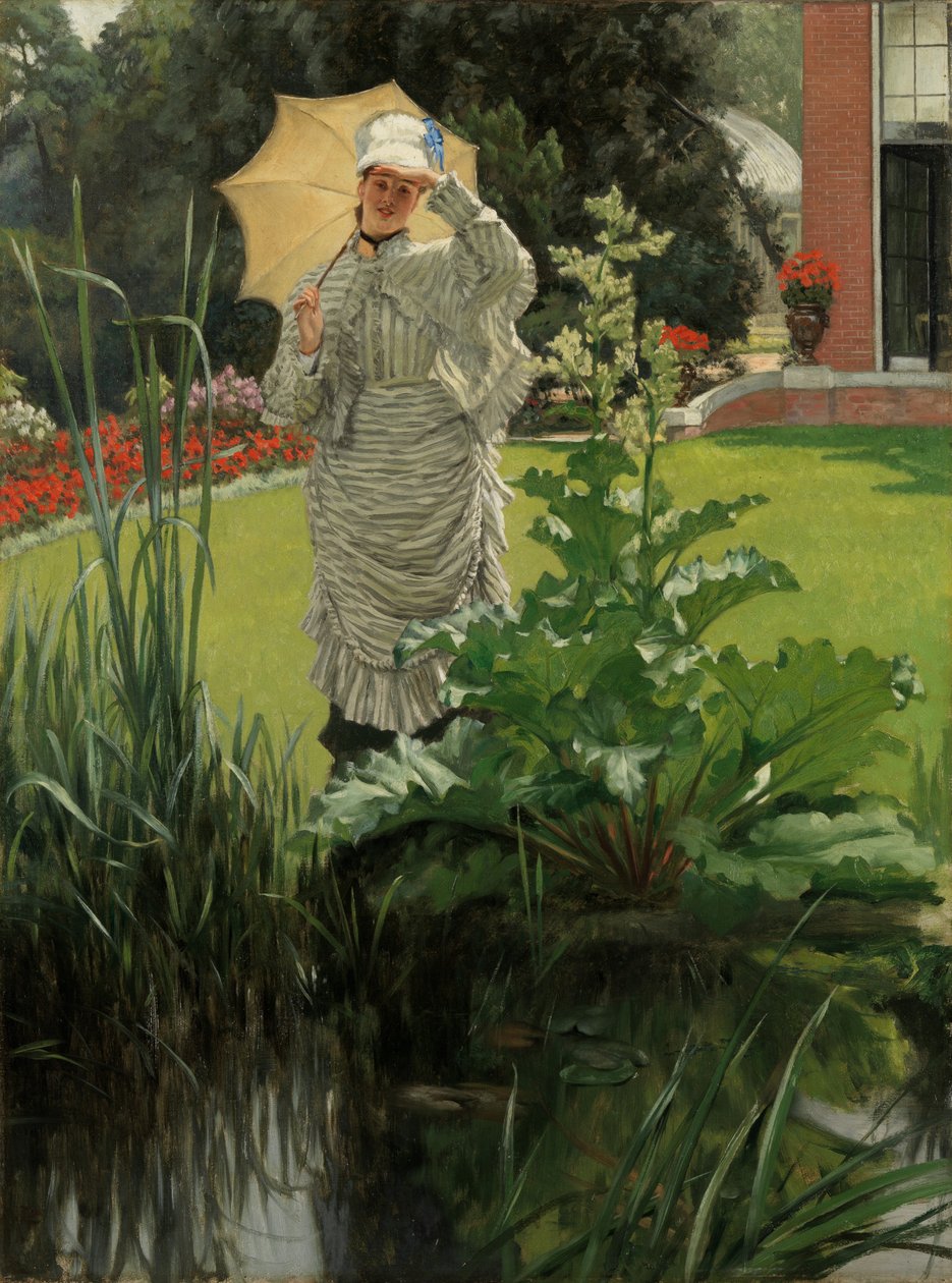 Vårmorgen, ca. 1875 av James Jacques Joseph Tissot