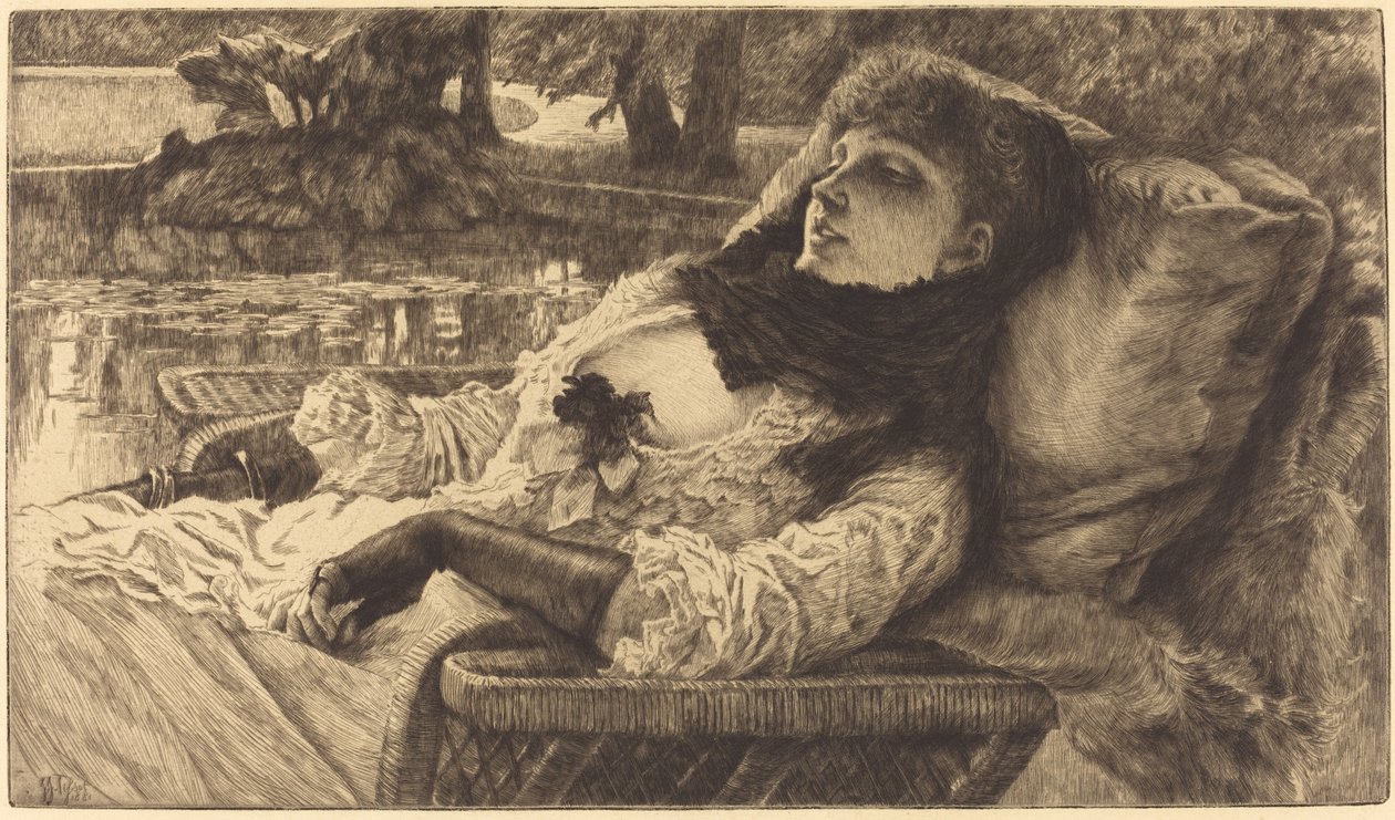 Sommerkveld av James Jacques Joseph Tissot