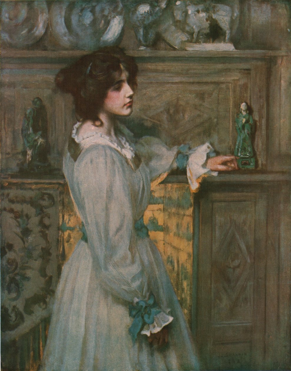 Reverie, 1898, c1930. av James Jebusa Shannon