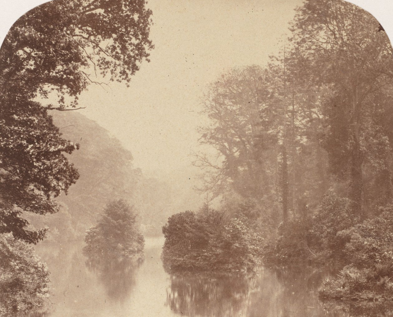 Kveld, 1855. av James Knight