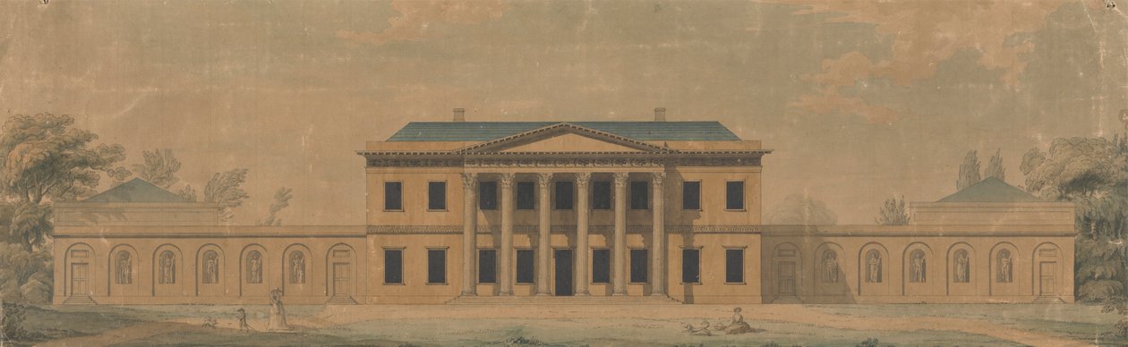 Design for et landsted av James Lewis