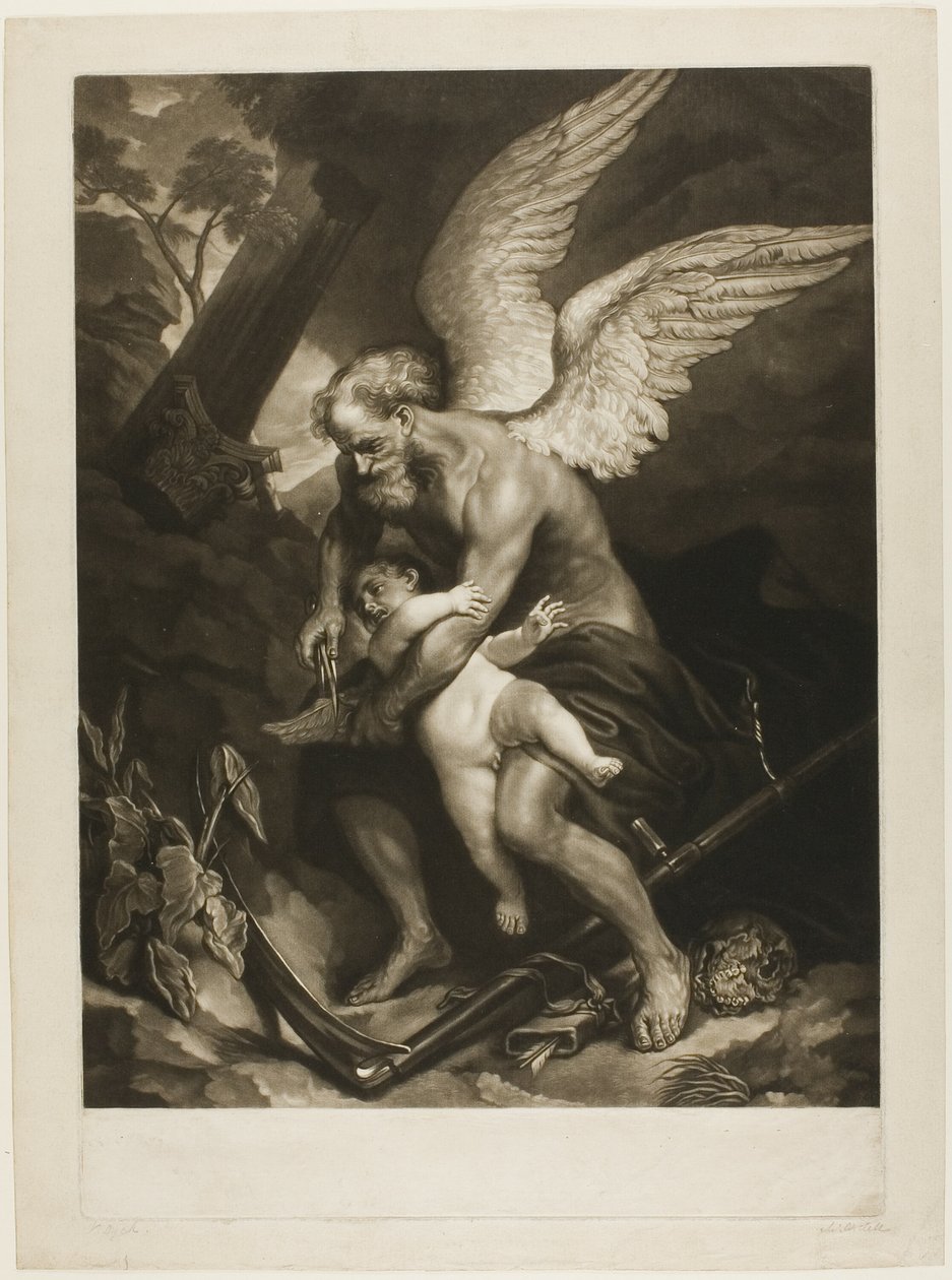 Time Clipping the Wings of Love av James MacArdell