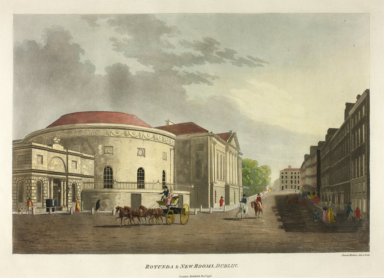 Rotunde og nye rom - Dublin av James Malton