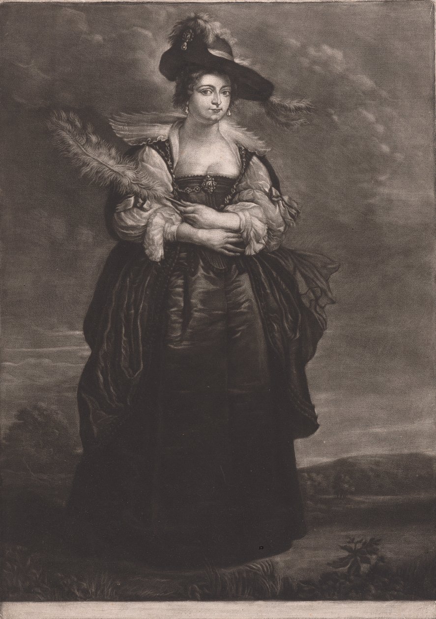 Lady Helena Forman av James McArdell