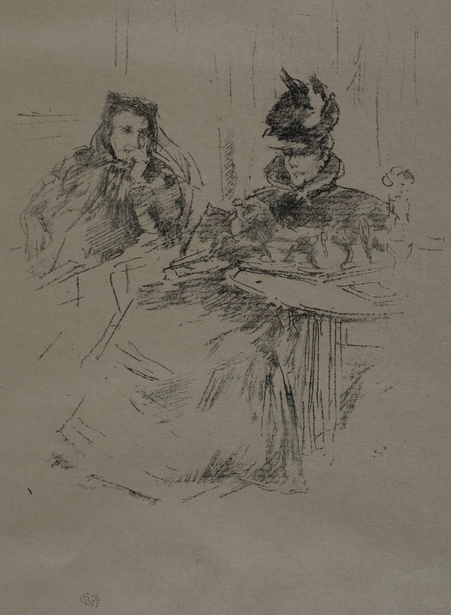 Ettermiddags te av James Abbott McNeill Whistler