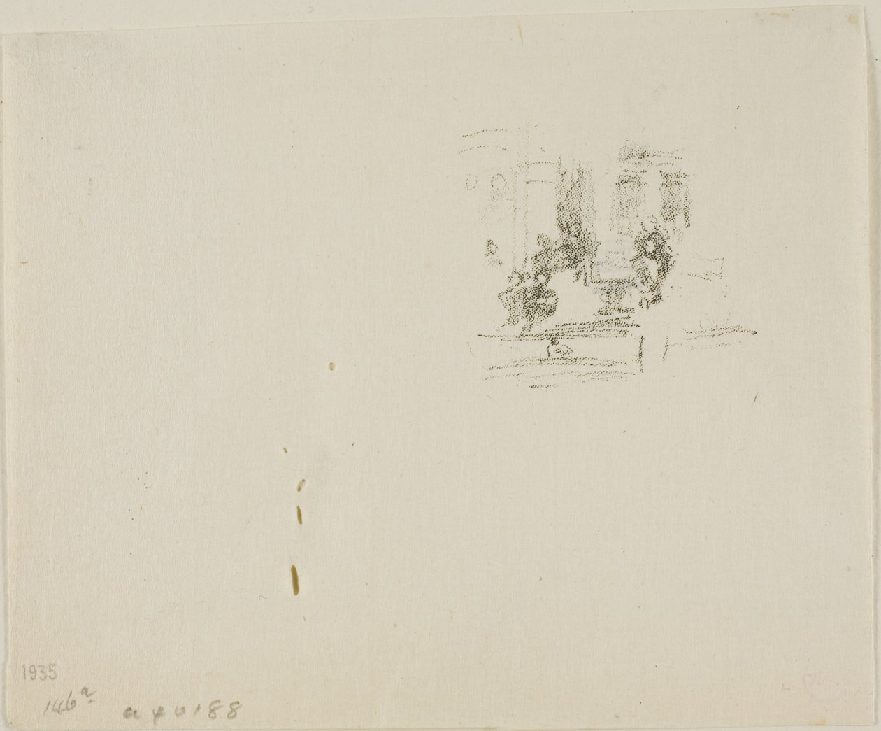 Et interiør av James Abbott McNeill Whistler