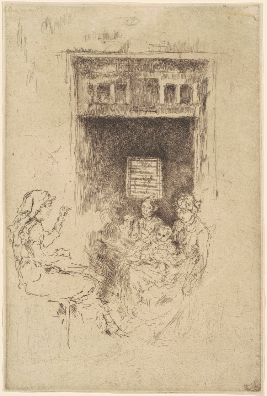 Bead-stringers av James Abbott McNeill Whistler