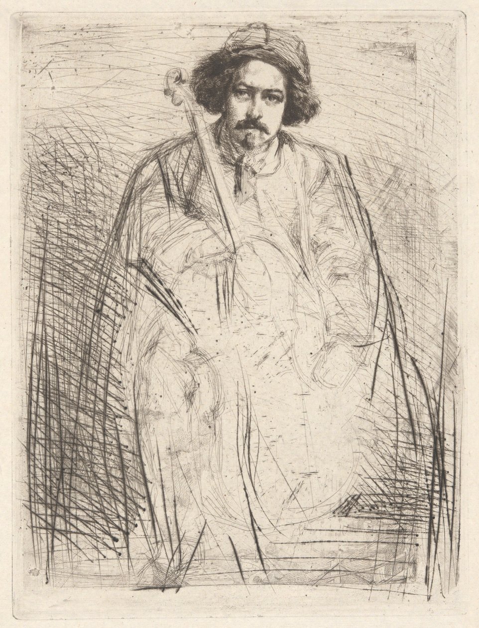 Becquet (Spillemannen), fra av James Abbott McNeill Whistler