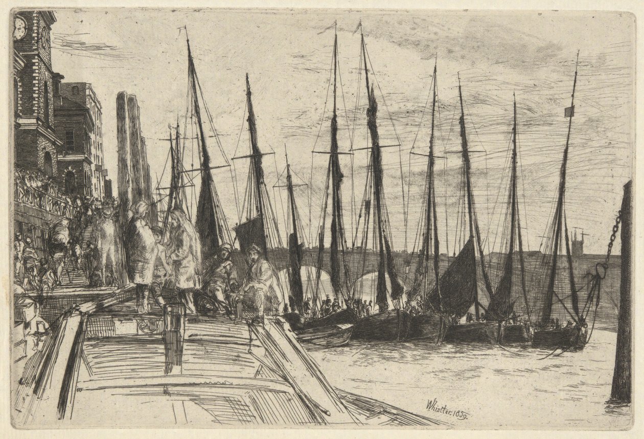 Billingsgate av James Abbott McNeill Whistler