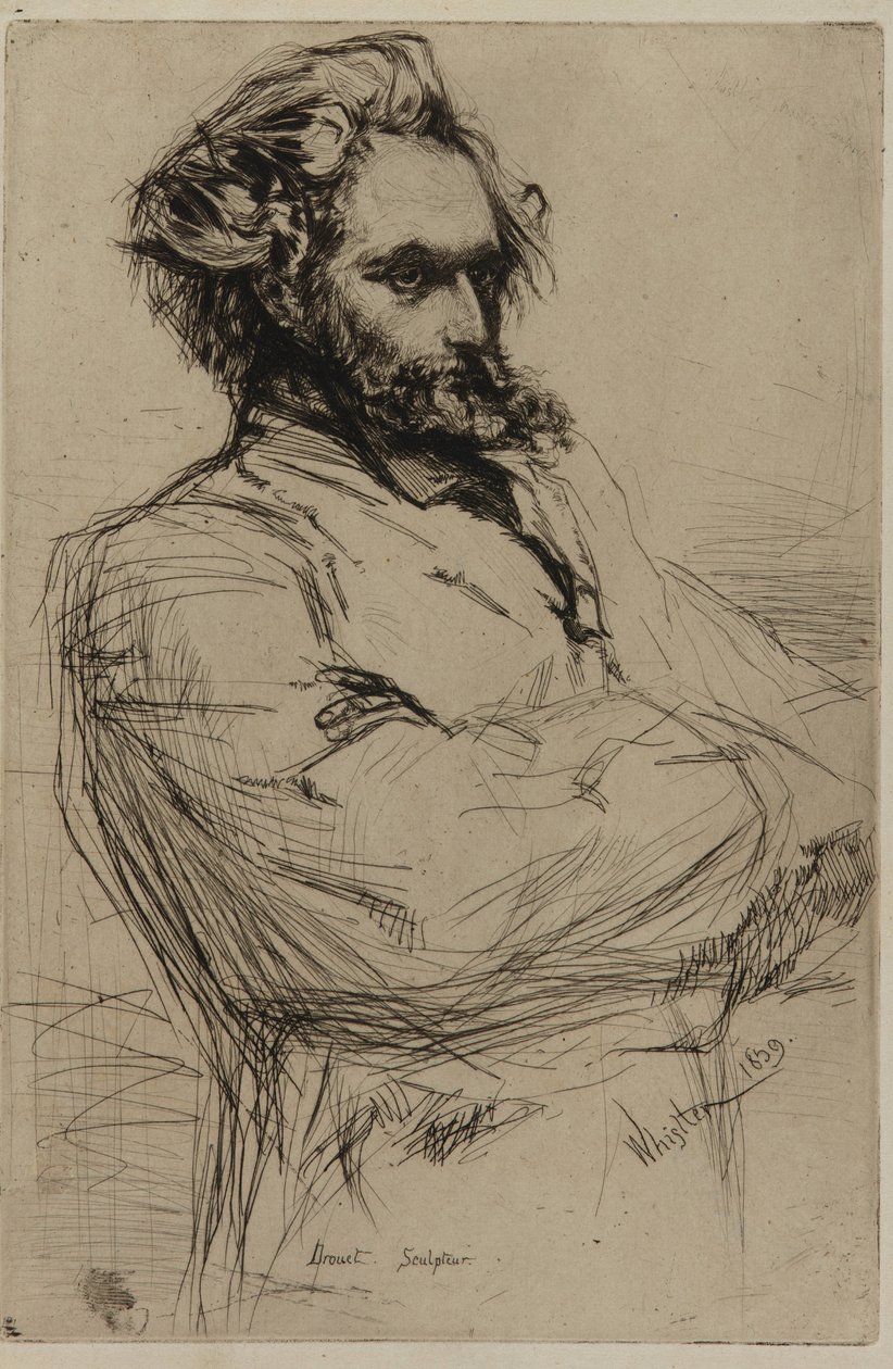 C.L. Drouet, billedhugger av James Abbott McNeill Whistler