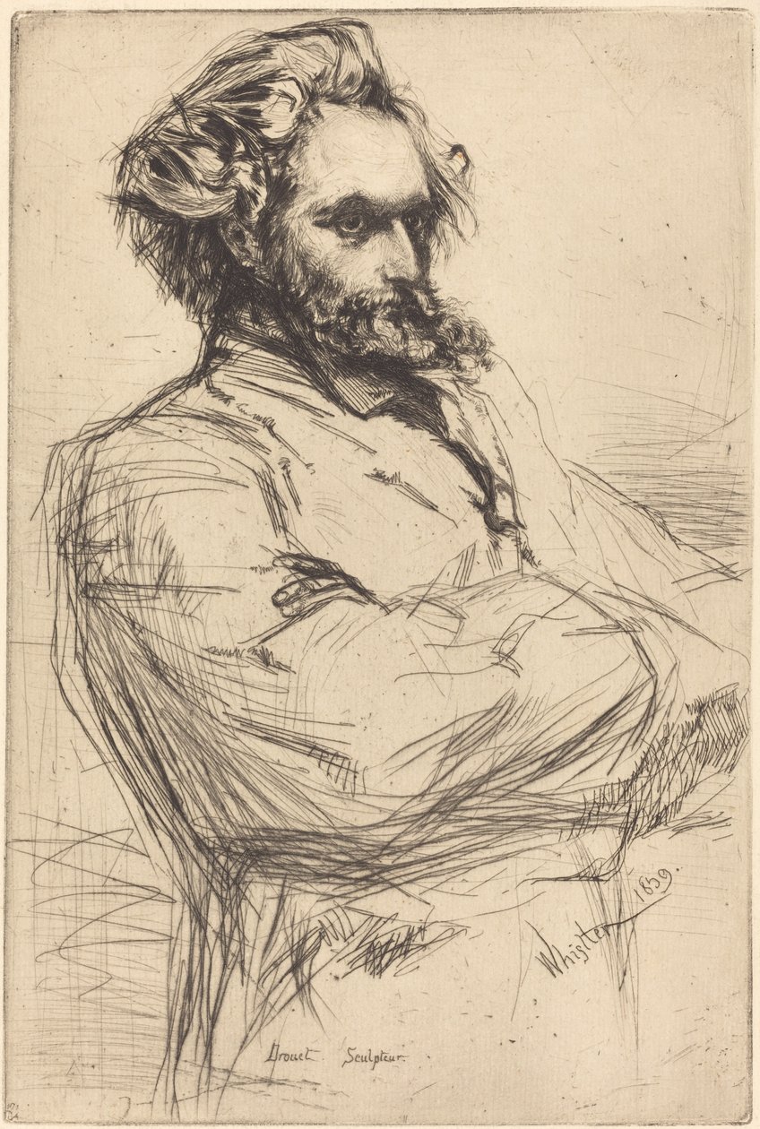 C.L. Drouet, billedhugger av James Abbott McNeill Whistler