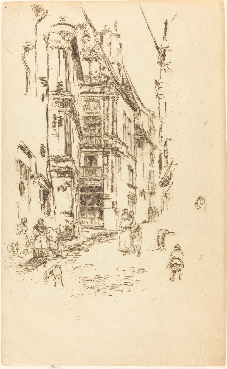 Kanselliet, Loches av James Abbott McNeill Whistler