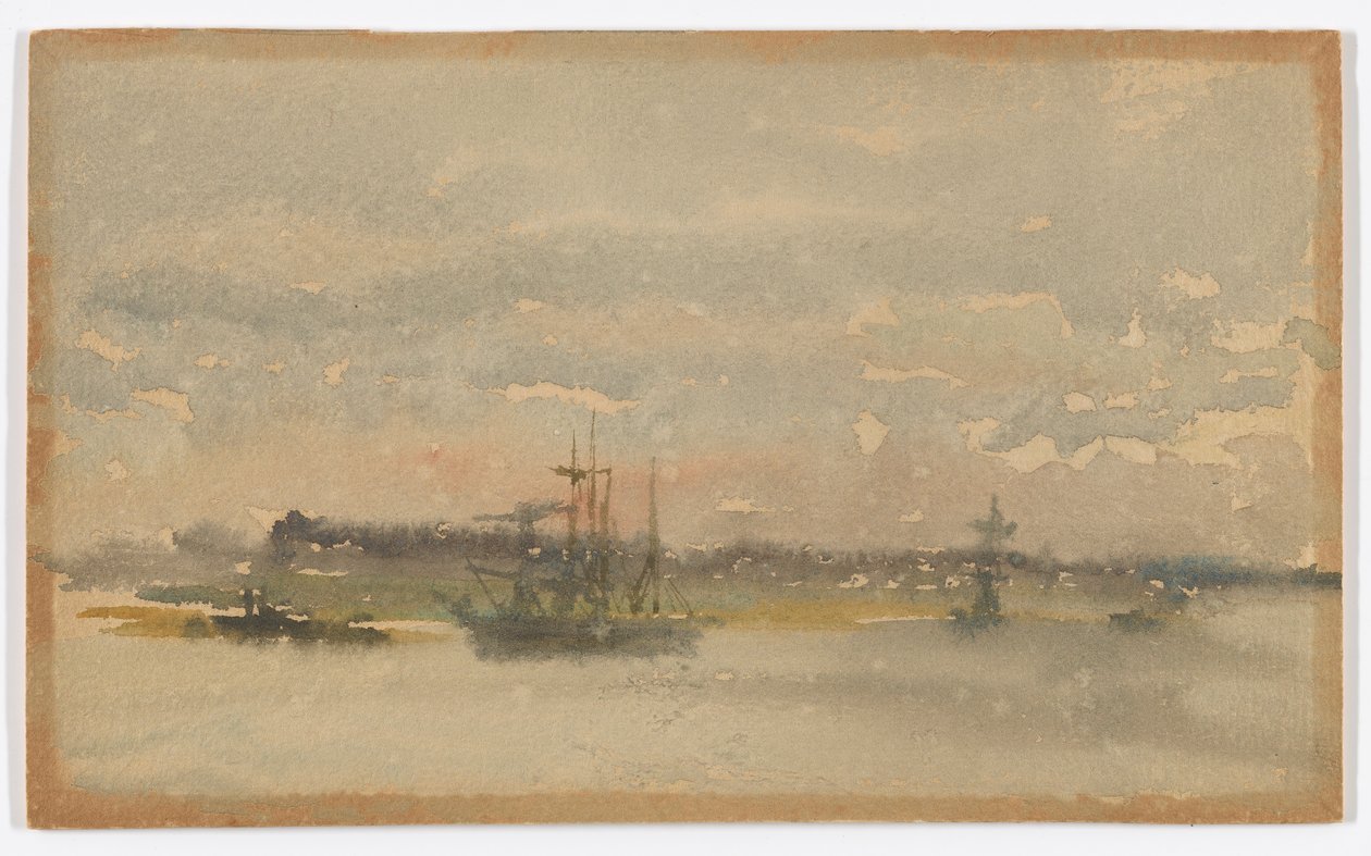 Erith–kveld av James Abbott McNeill Whistler