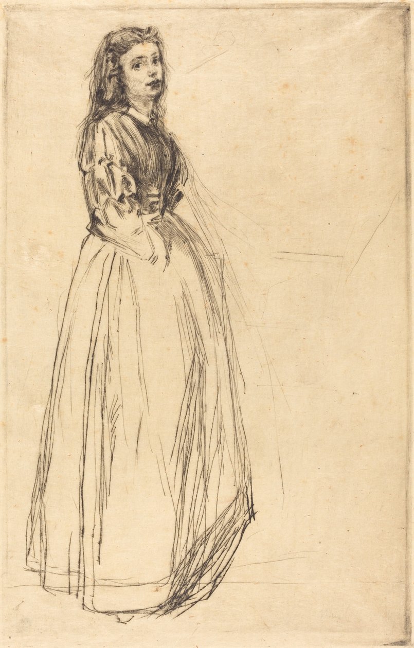 Fumette, Stående av James Abbott McNeill Whistler