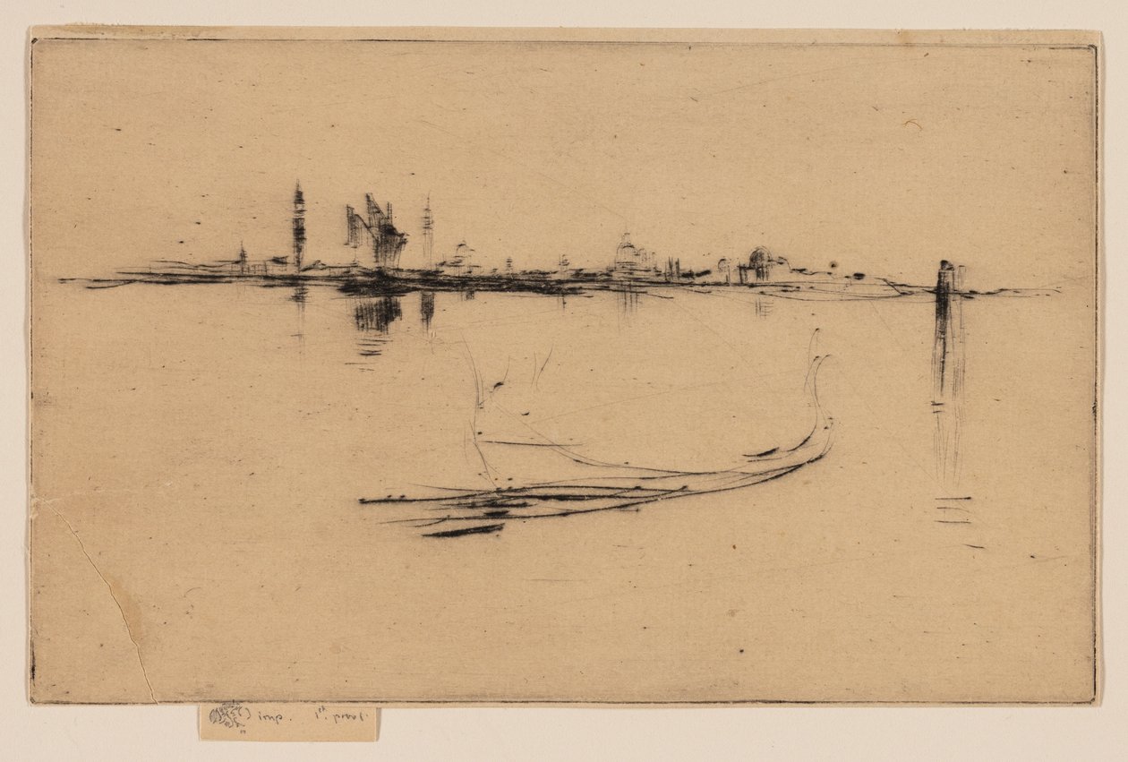 Øyer: Kveld av James Abbott McNeill Whistler