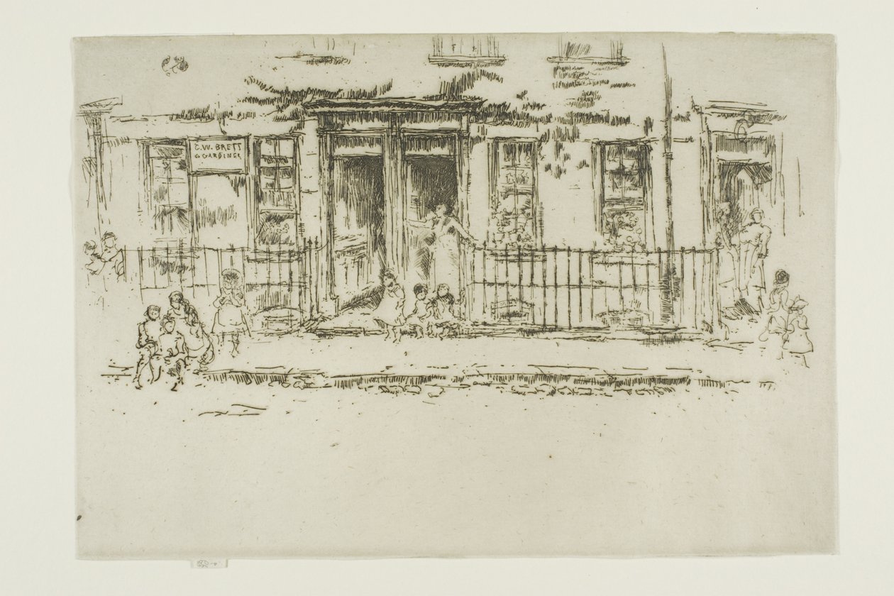Justice Walk, Chelsea av James Abbott McNeill Whistler
